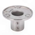 thumbnail image 5 of Marine Hardware Round Base Fitting for 25mm/1in Tube Handrail Support, 5 of 5