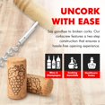 thumbnail image 3 of miduoduo-StealStreet SS-CC-20963 Corkscrew with Wood Handle, 3 of 4