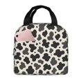 thumbnail image 2 of Cow Spot Print Lunch Bag Thick Aluminum Foil Tote Cooler for Women Office Picnic Gift, 2 of 7