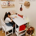 thumbnail image 6 of Fantasy Fields Wooden Desk & Chair Set, White, 6 of 17