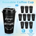 thumbnail image 2 of Vaso Skylety de 16 onzas con versículos bíblicos cristianos negros, paquete de 20 unidades, 2 of 7
