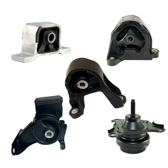 K2486 Fits 2010-2011 Honda Element 2.4L AUTO 4WD Motor & Trans Mount Set 5pcs : A6597, A4503, A4504, A65006, A65010
