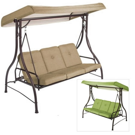 Garden Winds Replacement Canopy Top for the Lawson Ridge 3-Person Swing
