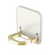 thumbnail image 2 of Soporte para secador de pelo Soporte de pared no perforado | Organizador de almacenamiento de plástico estilo crema | Diseño plegable que ahorra espacio, agarre seguro antideslizante, beige/blanco,, 2 of 6