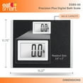 thumbnail image 2 of Báscula EatSmart Precision Plus para peso corporal. Plataforma ancha para mayor comodidad. Capacidad extra pesada de 200 kg., 2 of 5