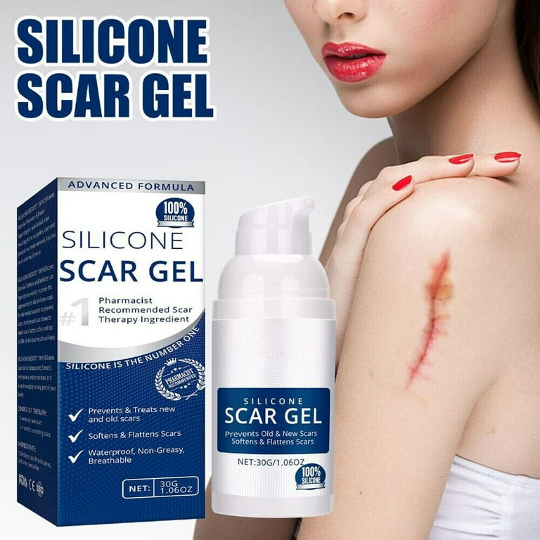 Silicone Scar Gel Stretch Marks Removal Cream Advanced Surgery Scar Skin Care