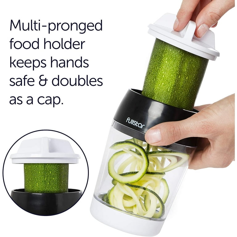 Spiralizer for Veggies, 4 in 1 Zoodles Spiralizer, Zucchini Noodle Maker, Zucchini Spiralizer for Veggies Noodles