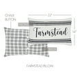 thumbnail image 4 of VHC Brands, Sawyer Mill 'Farmstead' Pillow, Black, 14x23, 4 of 6