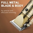 thumbnail image 2 of Maquinilla de afeitar eléctrica profesional GSKY de Hair Clippers para hombre, 2 of 6