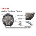 thumbnail image 2 of Cuckoo Bague de Remplacement d'Emballage de Couvercle de Pression / CCP-08, 2 of 4