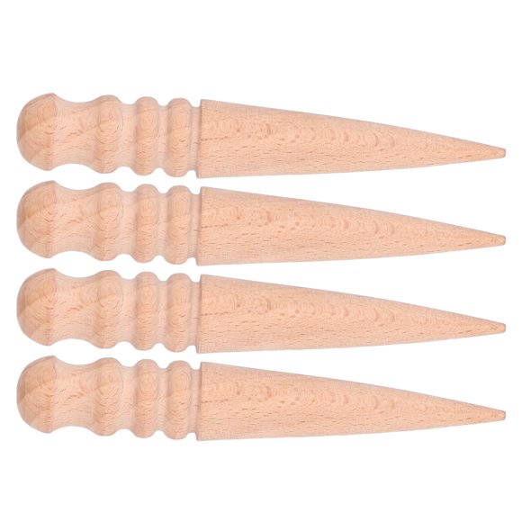 Pulidor De Bordes Más Pulido, Herramienta Pulidora De Cuero Y Madera, Haya Cónica, 4 Ranuras, Pulido DIY