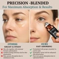 thumbnail image 4 of Organic Castor Oil and Frankincense Roll On – 100% Pure Hexane Free Eye Oil for Under Eye, Reduces Wrinkles, Dark Circles & Puffiness, Frankincense Essential Oil for Face Roller by Fiora Naturals, 4 of 7