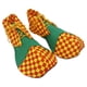 thumbnail image 1 of Disfraz de payaso para adulto, disfraz de cosplay para fiesta de Navidad, accesorios de disfraces Verde, 1 of 9