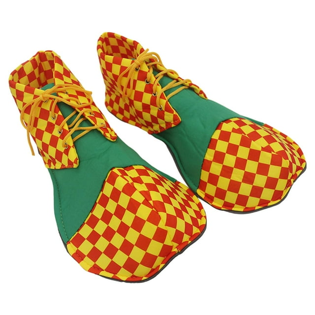 Zapatos de Payaso para adultos Sunnimix accesorios Ligeros para disfraces Color verde