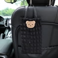 thumbnail image 4 of Caja para pañuelos de papel para coche, tipo colgante trasero de silla, caja de papel encantadora para asiento de coche, 4 of 5
