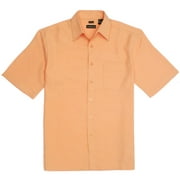 Angle View: Men's Sueded Pique Shirt