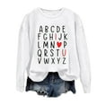 thumbnail image 4 of TINZ Chandail à Capuche Tendance pour Femmes, Imprimé Lettre, Col Rond, Automne & Hiver, Manches Longues, Veste à Cordon, Chandails en Molleton Col pour Femmes, 4 of 4