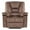 Brown, variant on Power Lift Recliner Chair for Elderly, HSUNNS Massage and Heat Function Reclining Chair with Remote Control, Side Pockets, Velvet Upholstered Living Room Chair Single Sofa, Gray