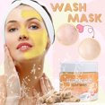thumbnail image 2 of Mascarilla facial HUOGUO, lodo nutritivo de arcilla de cúrcuma, 120 ml, 2 of 5