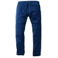 thumbnail image 4 of Pantalones Casual Ajustados y Cónicos de Frente Plano para Hombre Color Zafiro, 4 of 6