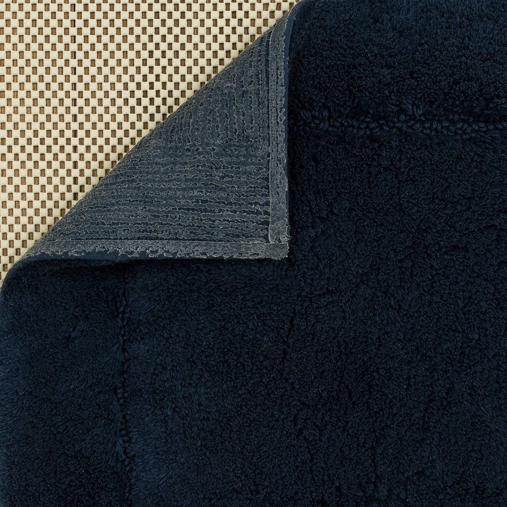 Mohawk Home Regency Plush Stain/Fade Resistant Non-Slip Machine Washable Bath Mat, Twilight, 2' x 5'