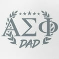 thumbnail image 2 of CafePress - Alpha Sigma Phi Greek Dad Stone - Adjustable Unisex Printed Trucker Hat with Mesh Back, 2 of 8