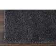 thumbnail image 5 of Nourison Malibu Shag Solid Shag Dark Grey 9'10" x 13'2" Area Rug, (10' x 13'), 5 of 8