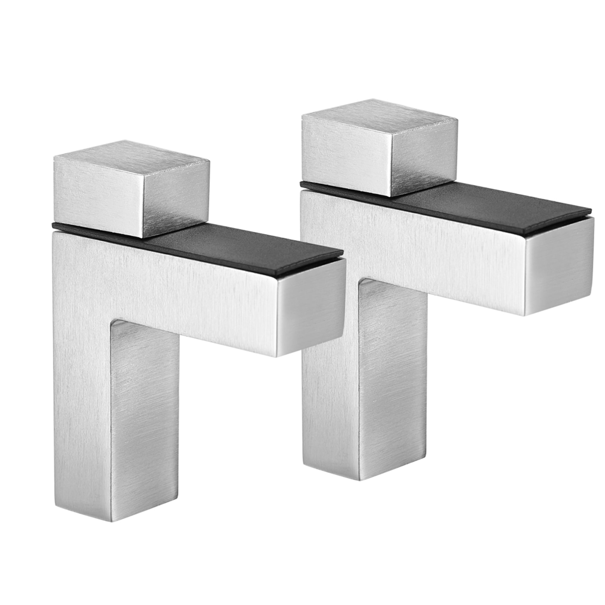 Glass Shelf Bracket , Wall Mount Adjustable Zinc Alloy Glass Shelf