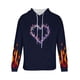 thumbnail image 5 of Sudadera con capucha para hombre, informal, a la moda, con estampado, con cordón, de manga larga, de poliéster, 5 of 5