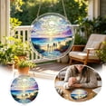 thumbnail image 2 of 2-in-1 Acrylic Puzzle & Hanging Decor Stained Glass Style Suncatcher, Hanging Acrylic Window Decor Puzzle Acrylic Suncatcher Puzzle 7.87*7.87 Inch, 2 of 6
