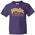 thumbnail image 3 of Inktastic Nevertheless, She Persisted Youth T-Shirt, 3 of 5