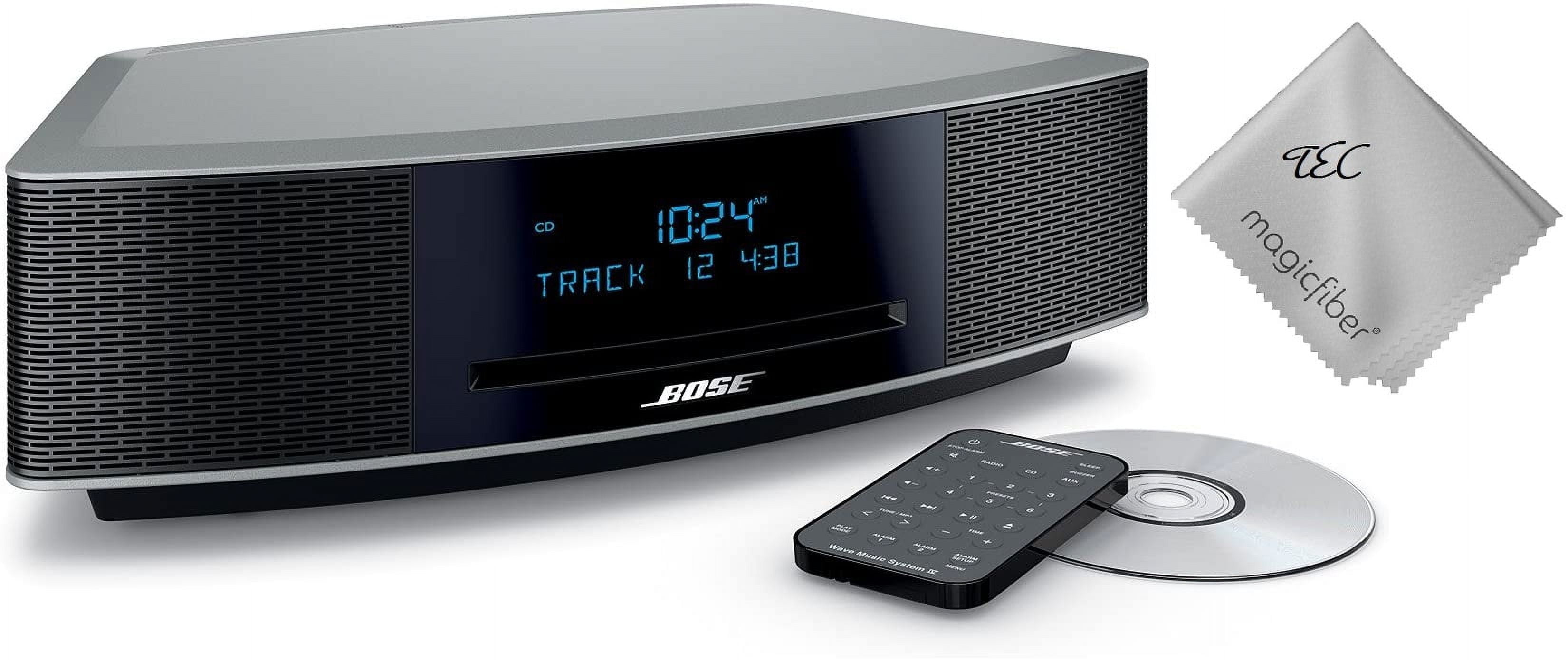 Bose Wave Music System IV - CD/MP3 Player with AM/FM Radio, Bluetooth,  Room-Filling Sound - Espresso Black - Walmart.com