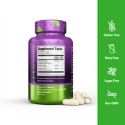 ORZAX Milk Thistle Supplement with 80% Silymarin, Vegan, Supports Liver Health, Antioxidant Defense, 120 Capsules