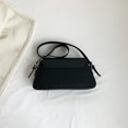 thumbnail image 4 of Bolso bandolera para mujer Bolso de mano de PU de diseñador de lujo para viajes de oficina (negro), 4 of 8