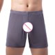 thumbnail image 4 of Hombres Casual Moda Sólido Sexy Ropa interior Gold Dot Mesh Rayas Boxer Transpirable Hip Shorts Pompotops qyievc5693, 4 of 9