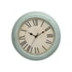 thumbnail image 1 of Reloj de pared Sunnimix reloj de pared Vintage silencioso 12 pulgadas Verde, 1 of 8