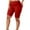 Red, variant on Women's 3 Inch Mid Thigh Workout Leggings High Waisted Stretchy Yoga Shorts for Running Gym Casual Wear Comfortable Soft Breathable Activewear Teacher Clothes for Women Leggings Business