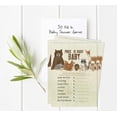 thumbnail image 2 of Inkdotpot If The Price Is Right Baby Shower Game Card Of 50 Gender Neutral Jungle Animals Baby Shower Party Idea, 2 of 5