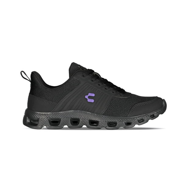 Tenis Charly Relax Walking Mujer Confort negro 22.5
