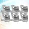thumbnail image 1 of OULII 6 PCS Innovative Picture Hanger Kit Stainless Steel for Signs Business Use, 1 of 8