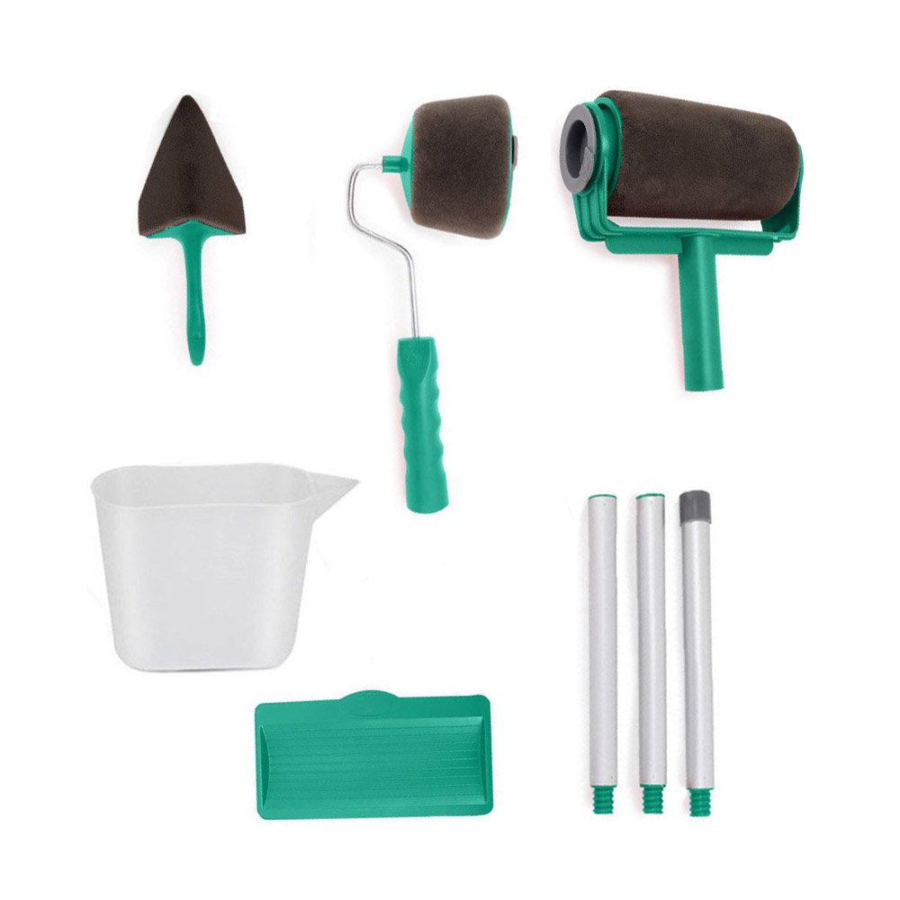 (Upgrade) Paint Roller Kit 8 Pcs Paint Runner Set Paint Runner Pro