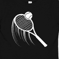 thumbnail image 4 of Inktastic Swinging Tennis Racket Boys or Girls Baby T-Shirt, 4 of 5