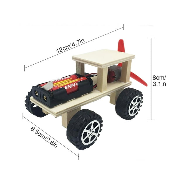 Kit de construction de voiture en bois bricolage artisanat véhicule kit 3D  assembler voiture en bois créatif éducatif enseignement science expérience  jouet cadeau pour garçons filles enfants enfants et adultes 