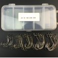 thumbnail image 2 of 50 Pcs/Set Carbon Steel Fish Hook Baits Holder Fishing Hooks, 2 of 5