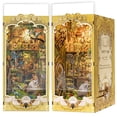 thumbnail image 1 of Book Nook Kit Jioustoy Book Nook con funda antipolvo para adultos, 1 of 7