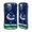 Jersey, variant on Head Case Designs Officially Licensed NHL Vancouver Canucks Jersey Hybrid Case Compatible with Apple iPhone 13 Pro