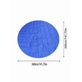 thumbnail image 2 of Pool Liner Round Pool Tarp 8ft To 14ft Heavy Duty Under Floor Puncture Material Easy Installation Pond Tarp Ground For From Nails And Stones Oval Pools above Ground Multichannel Amp Frame Pool for, 2 of 4