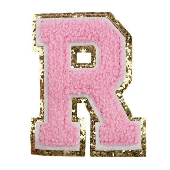Letters Patches: Letter Patches Stickers for Clothing Backpacks Embroidered Applique Initial Patch, Clothing Accessories Badge Embroidery Cloth Label Embroidery Cloth Sticker