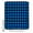 Blue, variant on Black Yellow Plaid Bathroom Shower Curtains with 12 Hooks Polyester Waterproof Shower Curtain for Stalls and Bathtubs Retro Country Buffalo Check Gingham Decorative Bathroom Curtain 72x72 Inches