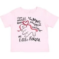 thumbnail image 3 of Inktastic I Have Small Hands, but My Papas Wrapped Around My Little Finger Boys or Girls Toddler T-Shirt, 3 of 5